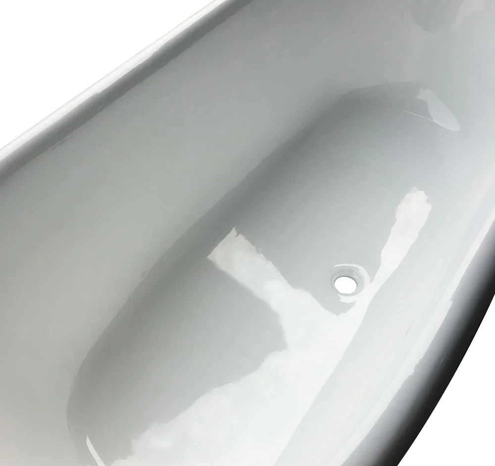 71-Inch Heritage Green Cast Iron Clawfoot Tub - Photo 2