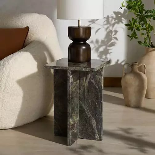 Adriano Marble Accent Table
