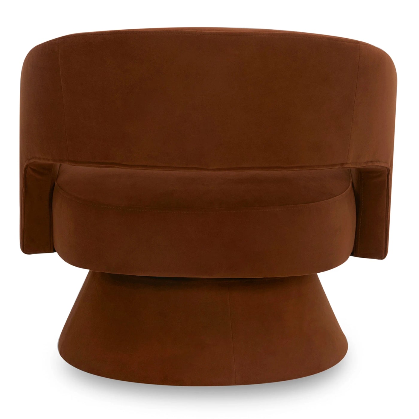 Ambre Velvet Swivel Accent Chair - Photo 4