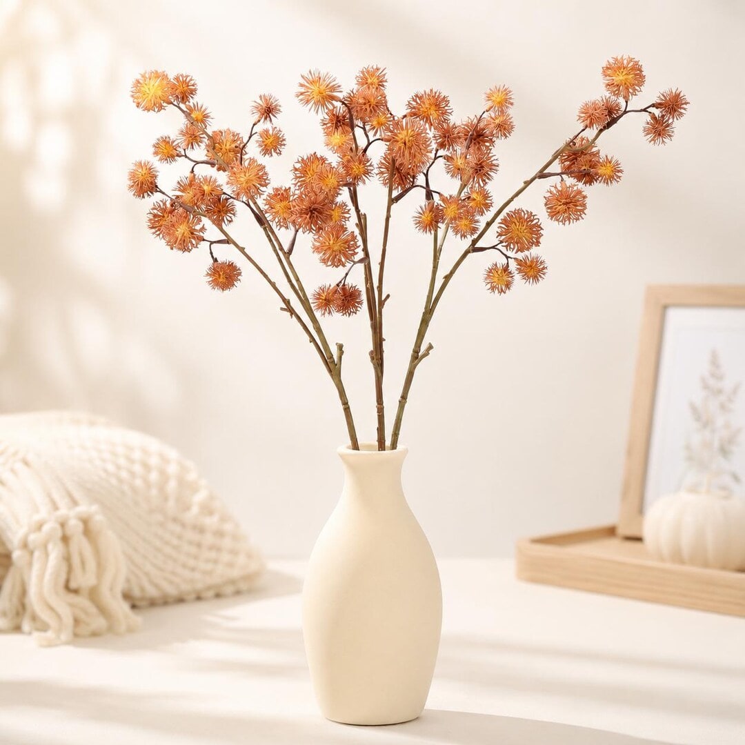 21-Inch Faux Chestnut Branch Stem - Photo 2