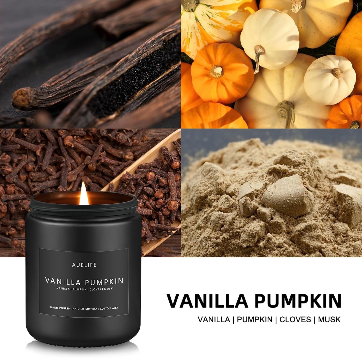 Fall Soy Wax Scented Candle - Photo 2
