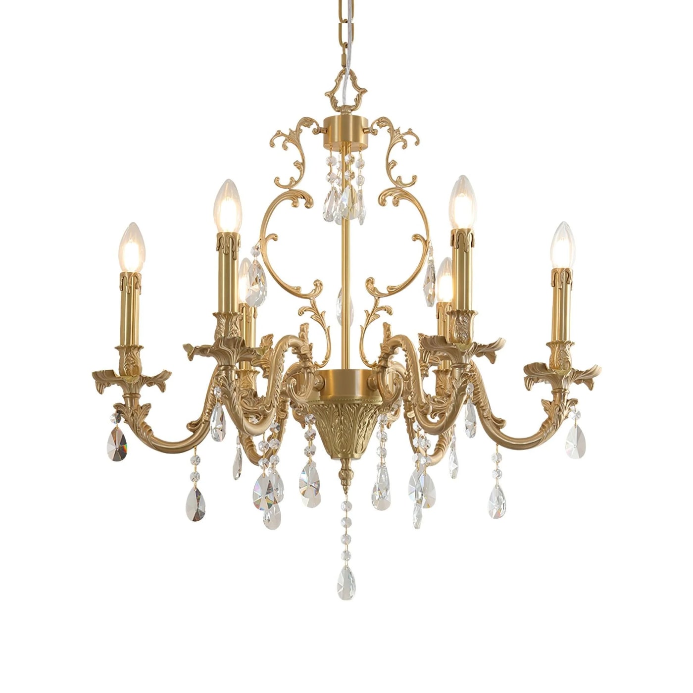 Barret Crystal Traditional Chandelier