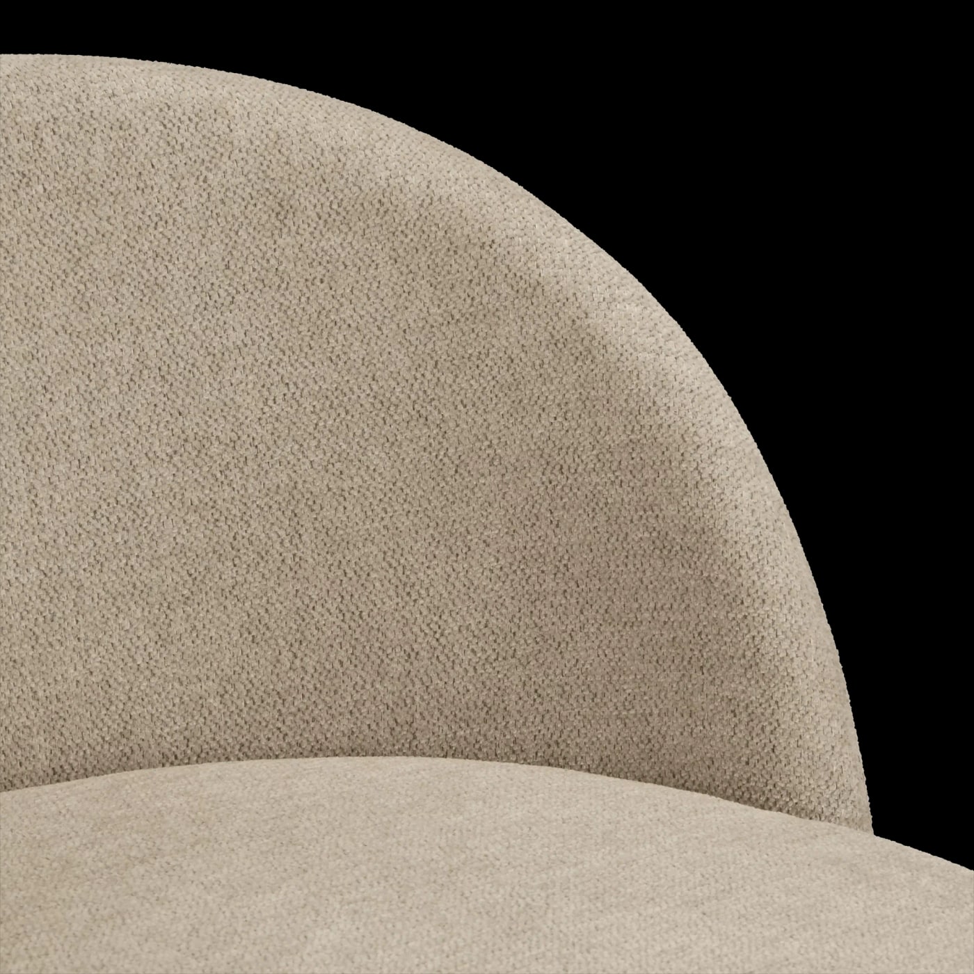 Beige Fabric and Wood Counter Stool - Photo 4