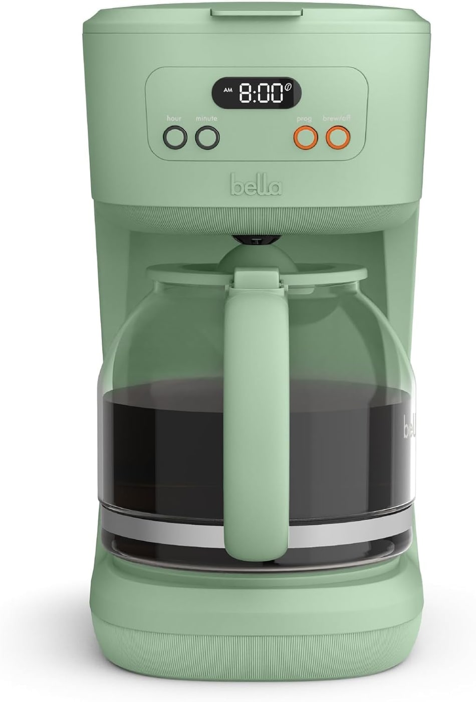 12-Cup Programmable Drip Coffee Maker with Glass Carafe - Seaglass
