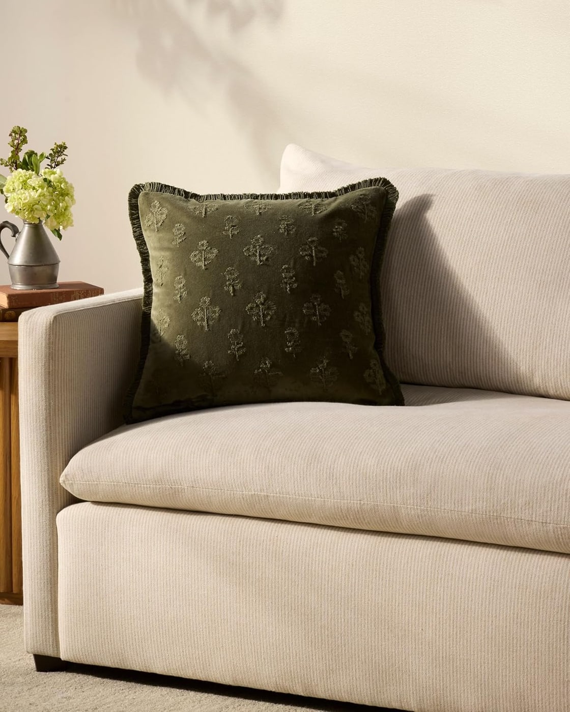 Brown & Tan Plaid Throw Pillow - Photo 2
