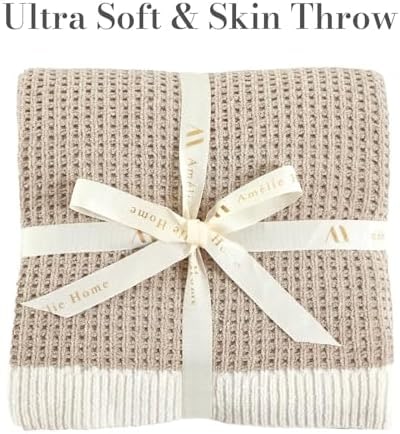Waffle Knit Chenille Throw Blanket - Photo 3