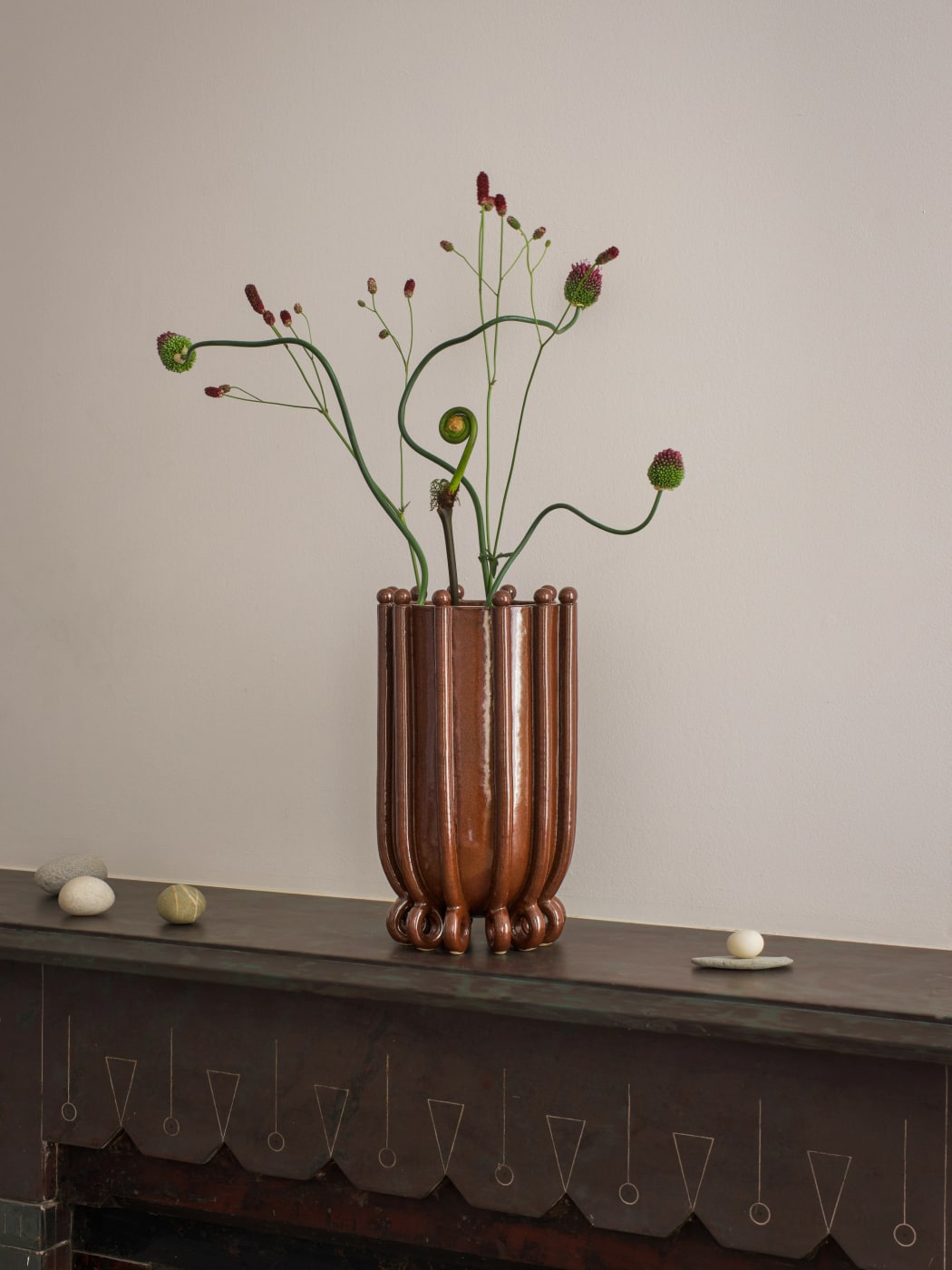 Sculptural Ceramic Vessel No. III - Iron