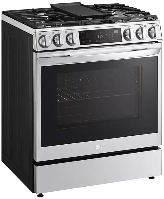30-Inch Slide-In Dual Fuel Range with Air Fry and PrintProof Stainless Steel - Photo 2