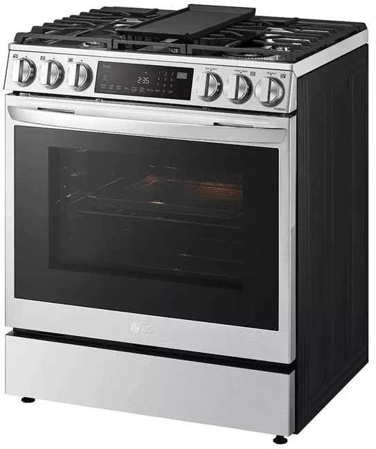 30-Inch Slide-In Dual Fuel Range with Air Fry and PrintProof Stainless Steel - Photo 3