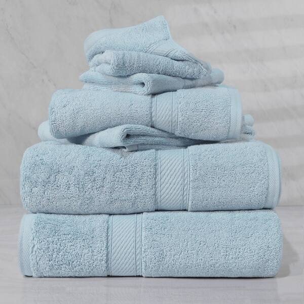 Heavyweight Egyptian Cotton 6-Piece Bath Towel Set