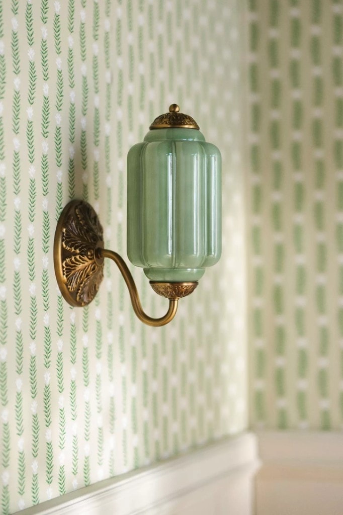 Eloise Scallop Milk Glass Wall Sconce