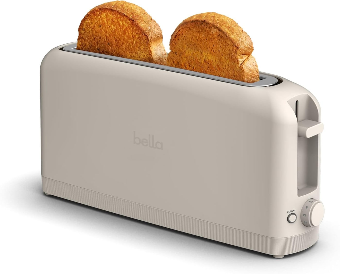Fits-Anywhere Slim 2-Slice Toaster with Extra-Wide Slot - Oatmilk