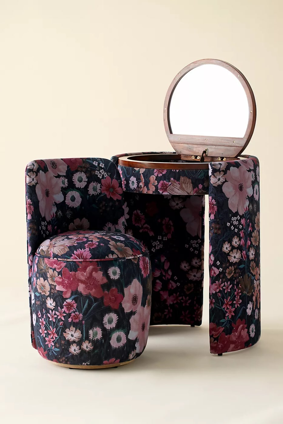 Jane Mirror Vanity and Stool Set - Photo 2