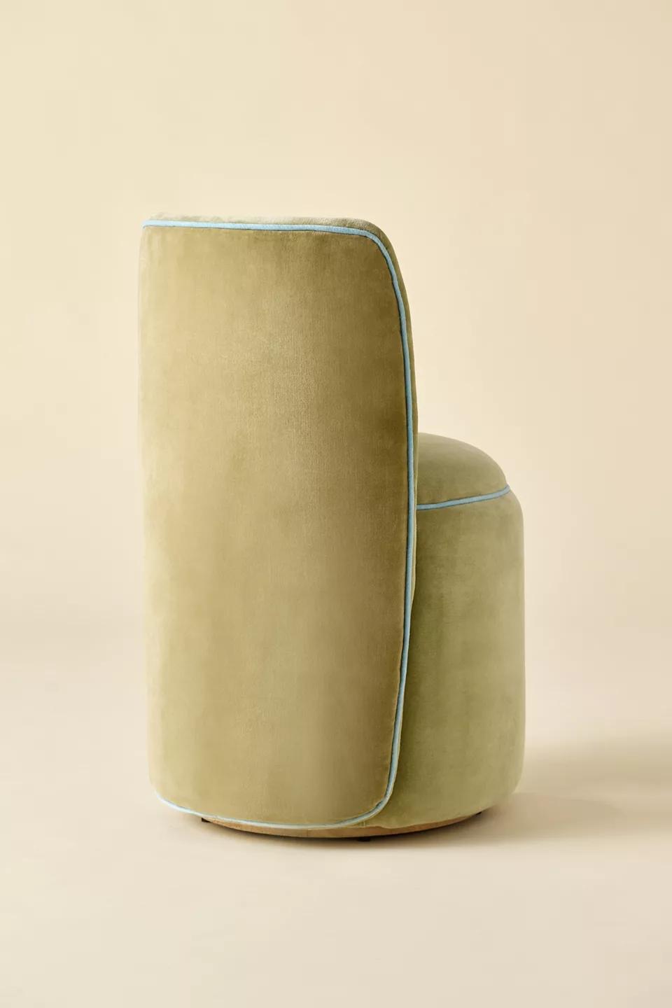 Velvet Cylindrical Vanity Chair - Photo 4