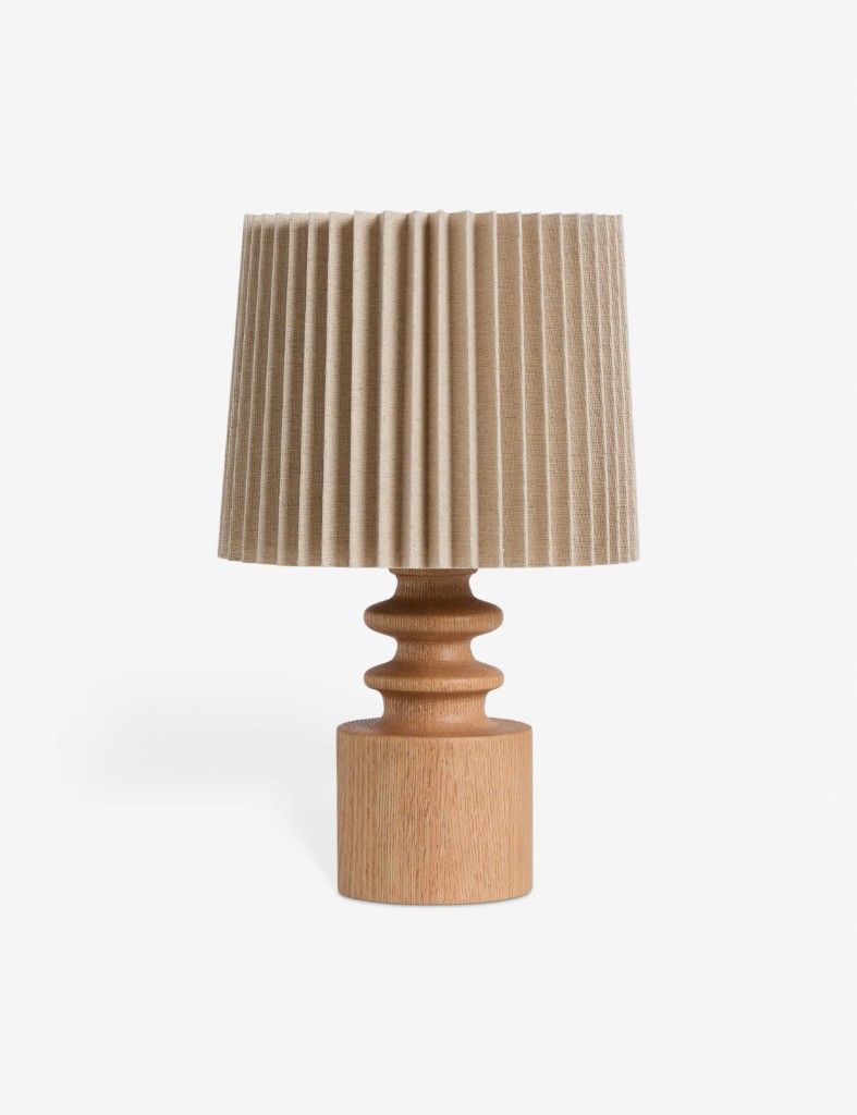 Joshi Pleated Shade Table Lamp