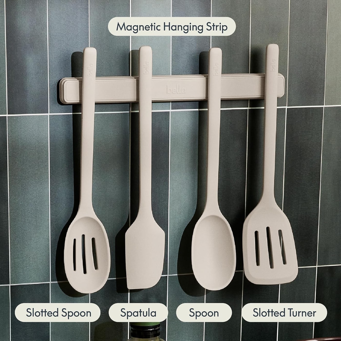 5-Piece Magnetic Kitchen Tool Rack Set - Photo 2
