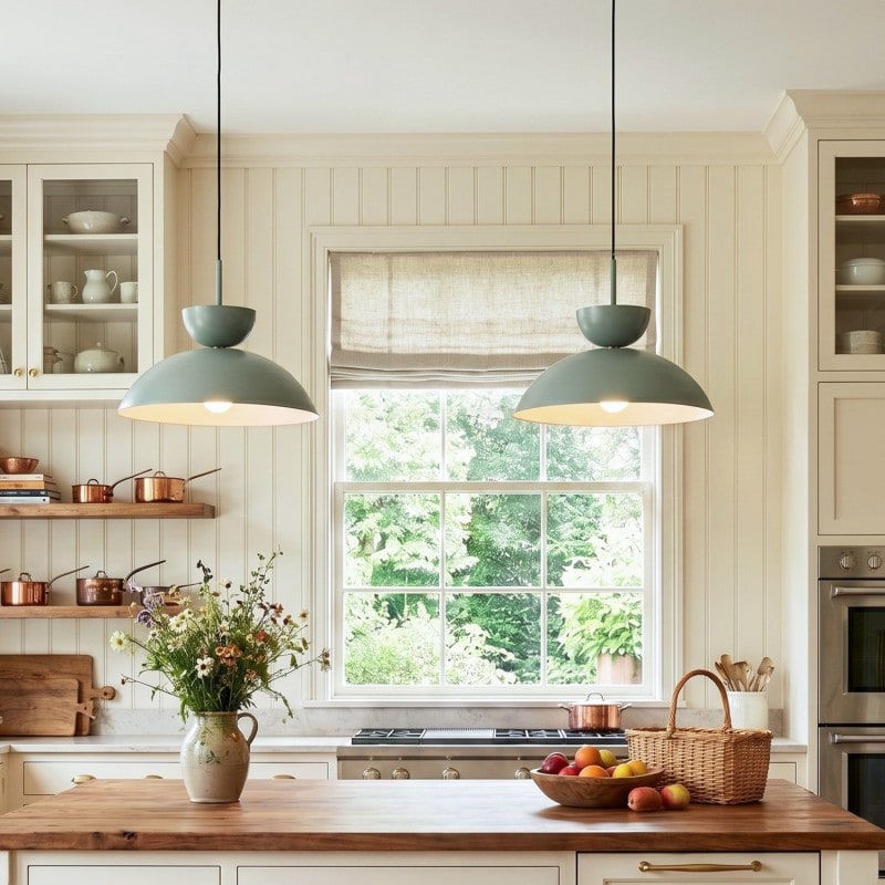 Mid-Century Dome Metal Pendant Light - Photo 3