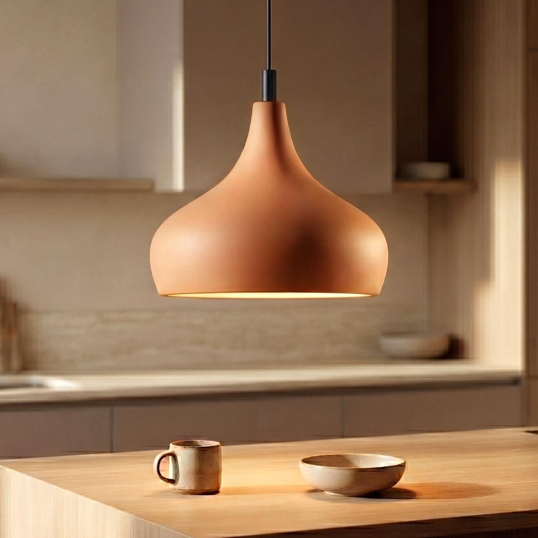 Morning Bell Handmade Ceramic Pendant Light - Photo 2