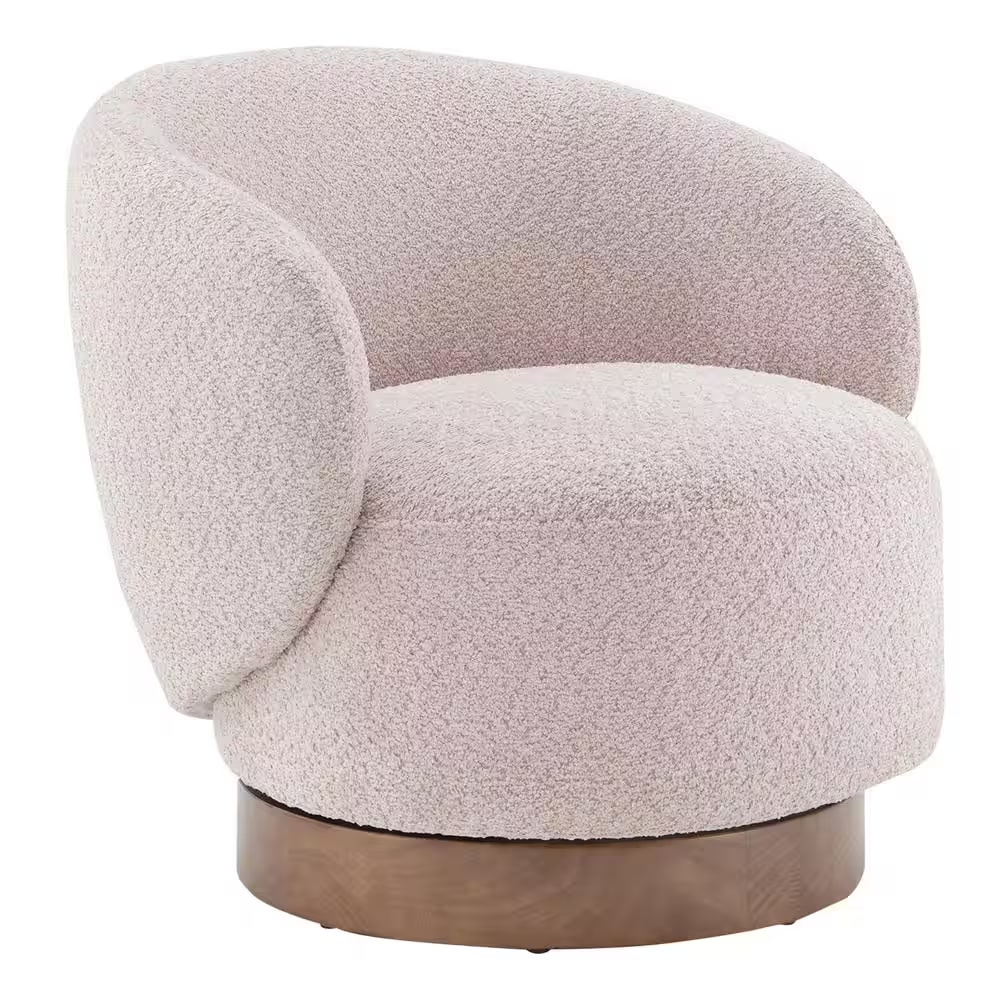 Noah Swivel Barrel Accent Chair