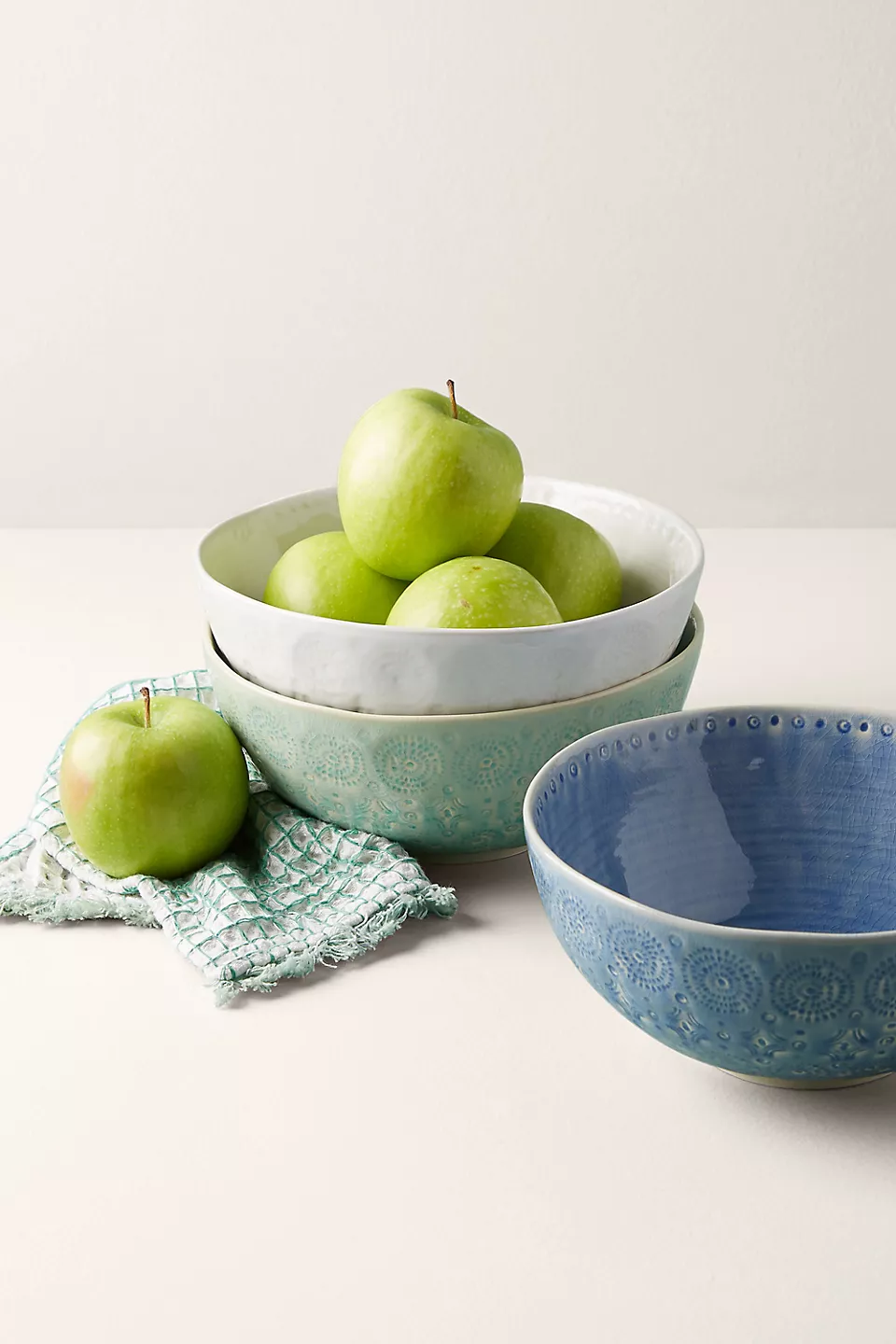 Havana Crackle Glaze Salad Bowl - Photo 3