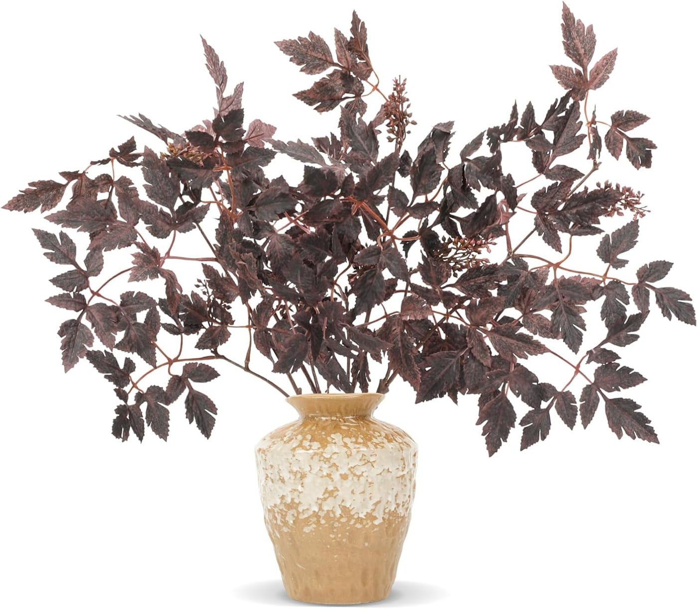 Purple Cimicifuga Faux Stems with Berries