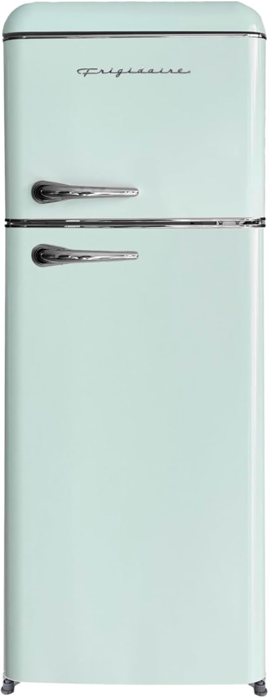 Apartment-Size Retro Top-Freezer Refrigerator