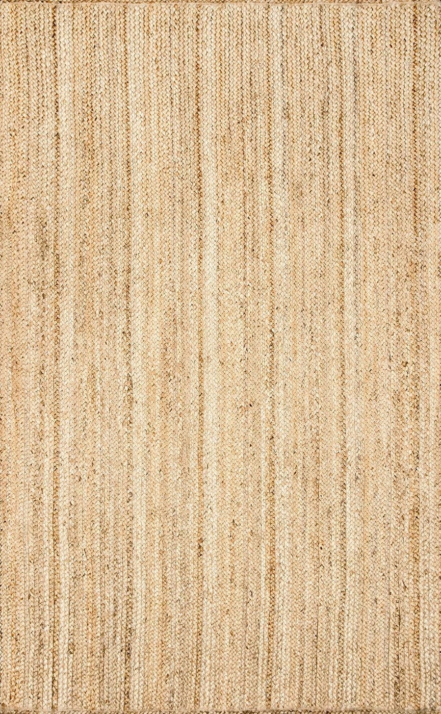 Rigo Solid Flatweave Jute Area Rug - Photo 3