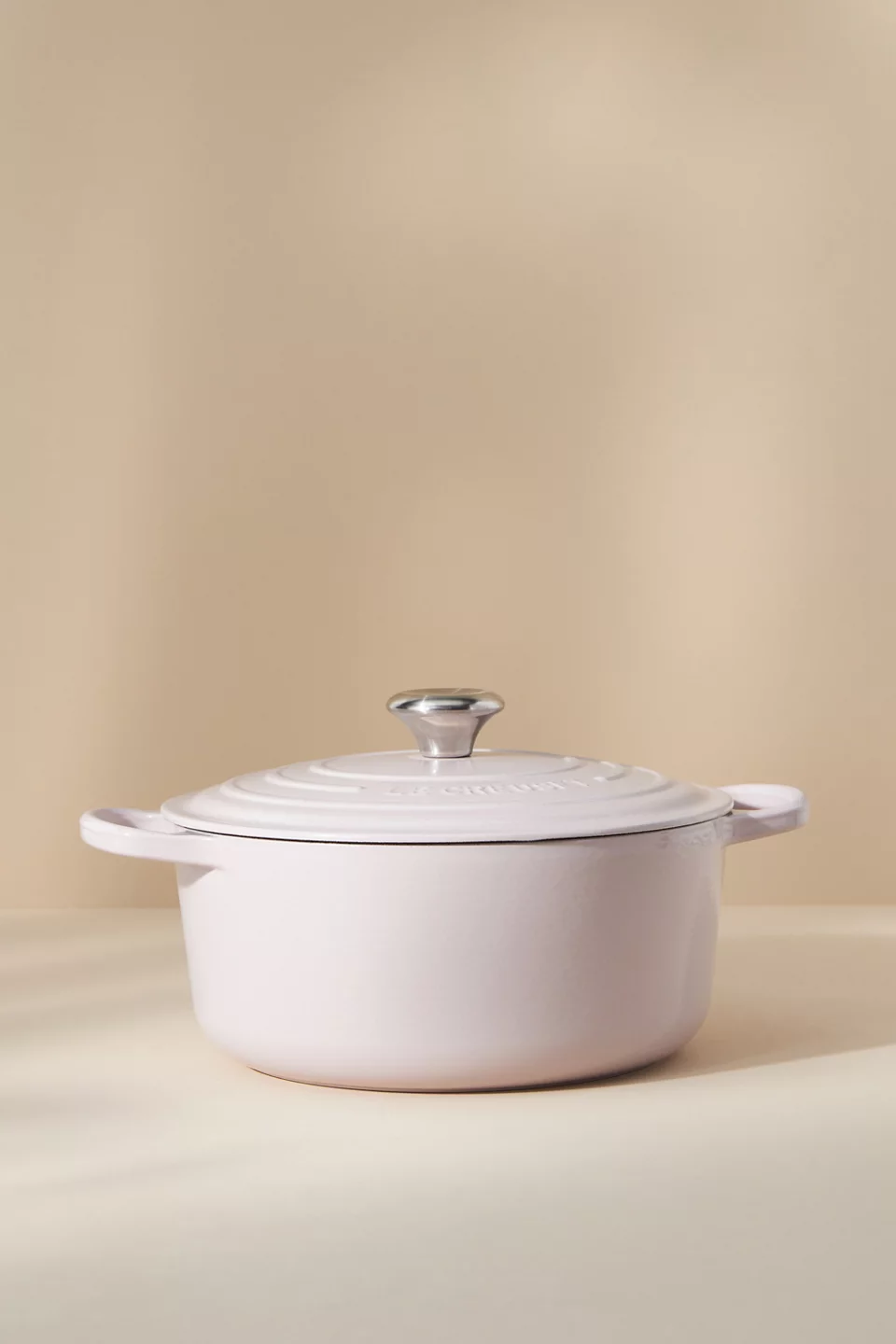 Round 5.5-Quart Enameled Cast Iron Dutch Oven - Shallot