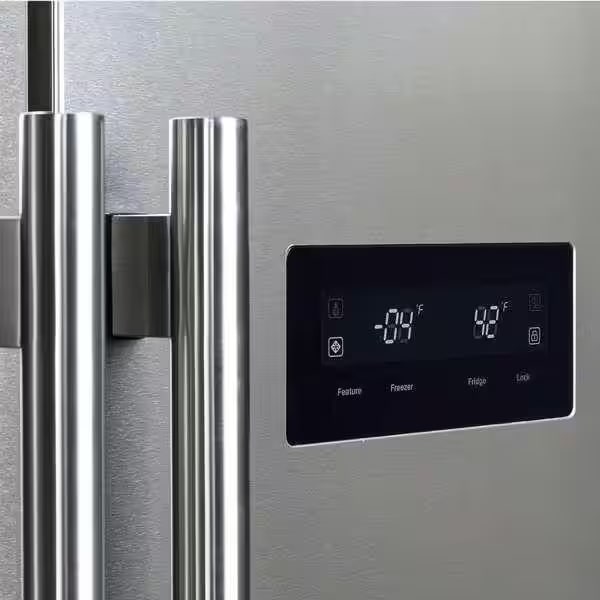 Salerno 33-Inch Side-by-Side Refrigerator - Photo 4