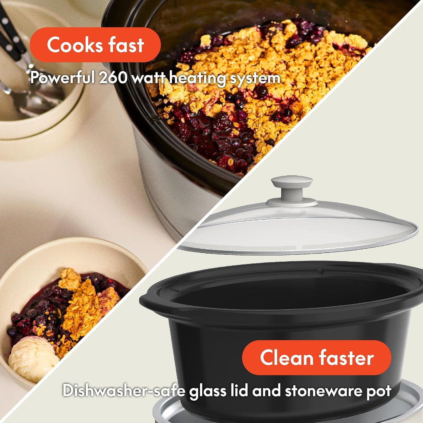 6-Quart Programmable SAVOR Slow Cooker - Photo 4