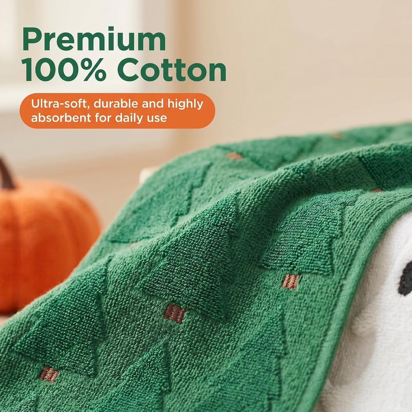 Holiday Jacquard Hand Towel Set (3-Pack) - Photo 2