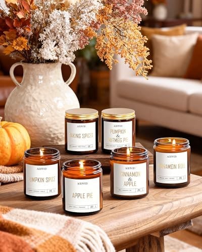 Six-Piece Scented Soy Candle Gift Set - Photo 2