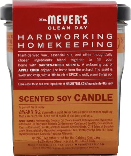 Soy Aromatherapy Candle, Apple Cider - Photo 4