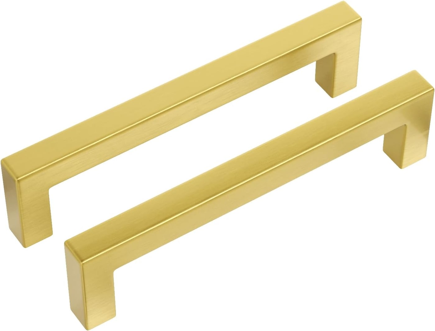 Square Bar Cabinet Pulls, 5-Inch Center (30-Pack)