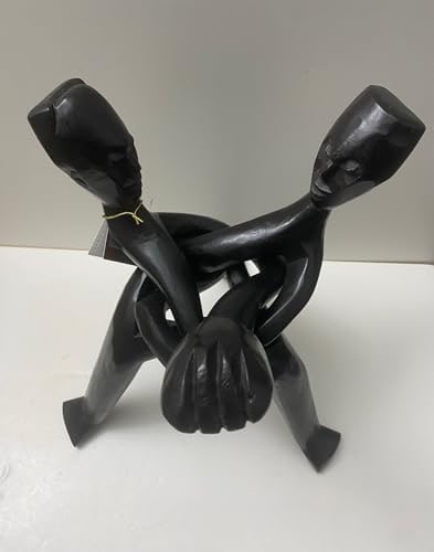 Sixteen-Inch Three-Head Unity Wood Carving - Photo 4