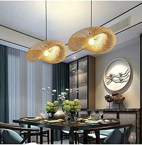 Twisted Bamboo Kitchen Island Pendant Light - Photo 4