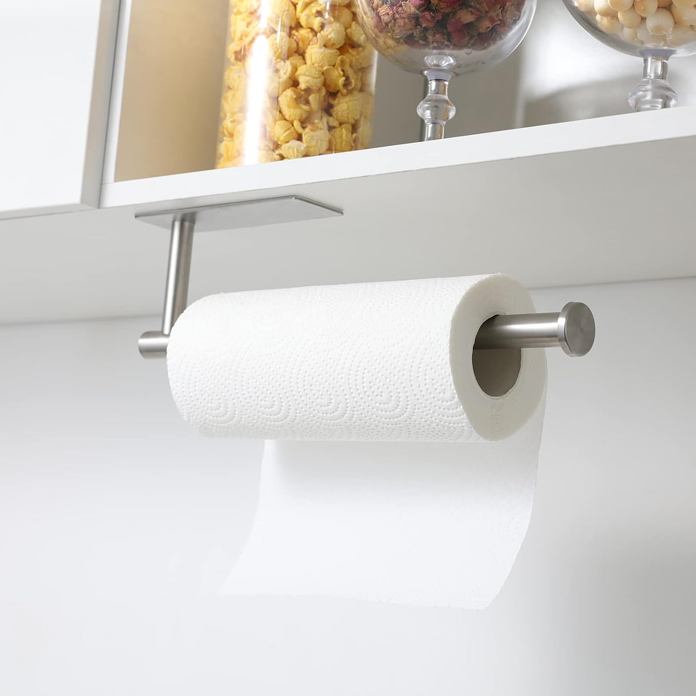 Under Cabinet Stainless Steel Paper Towel Holder - Photo 2
