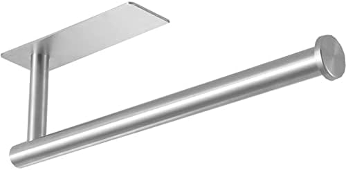 Under Cabinet Stainless Steel Paper Towel Holder - Silver