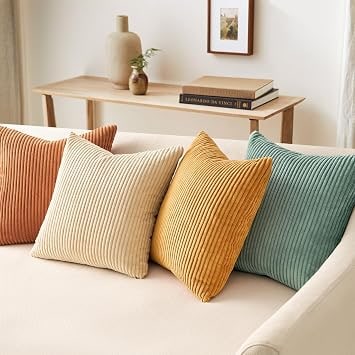 Set of 4 Double-Sided Velvet Pillow Covers - Photo 4