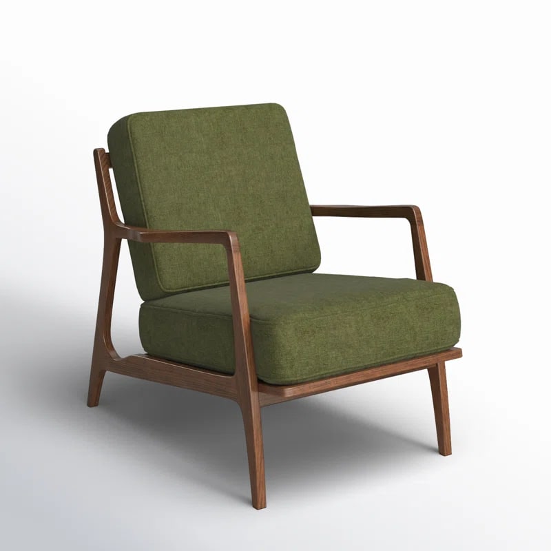 Verity Upholstered Lounge Armchair - Photo 2